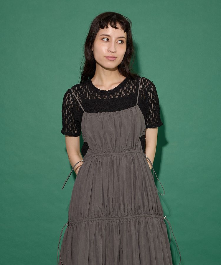 GARAGE OF GOOD CLOTHING「【日本製】シュリンクレースラウンドヘムプルオーバー」|Tシャツ・カットソー|