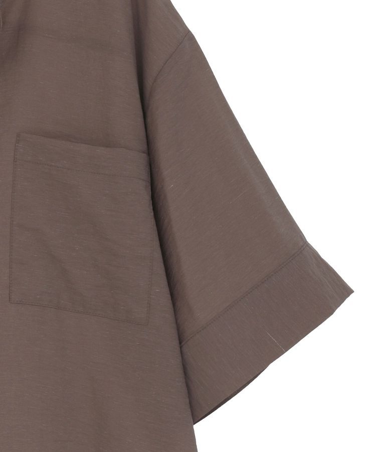 GARAGE OF GOOD CLOTHING「シアー裾ドロストスクエアフブラウス」|シャツ・ブラウス|