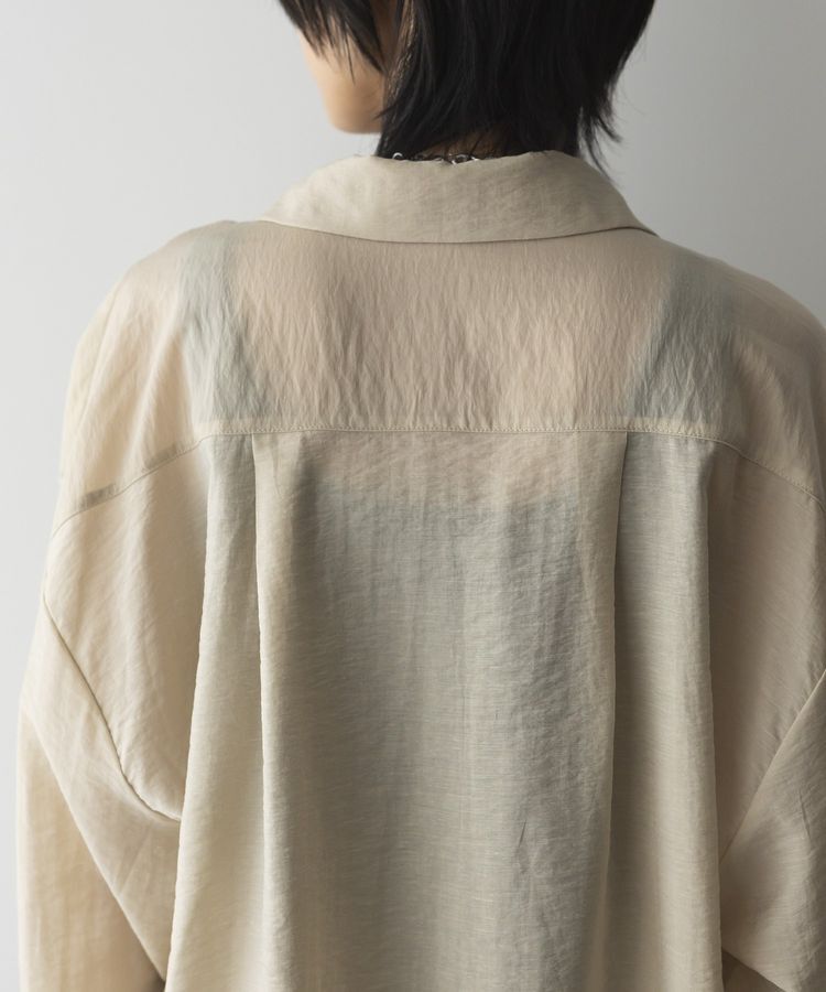 GARAGE OF GOOD CLOTHING「シアーBigシルエットシャツ」|シャツ・ブラウス|