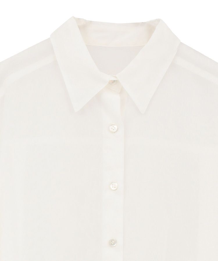 GARAGE OF GOOD CLOTHING「【日本製】ボイルオーガンジーロングシャツ」|シャツ・ブラウス|