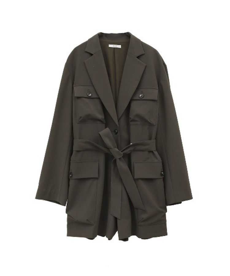 GARAGE OF GOOD CLOTHING「【CLANE】 military short all in one」|オールインワン|