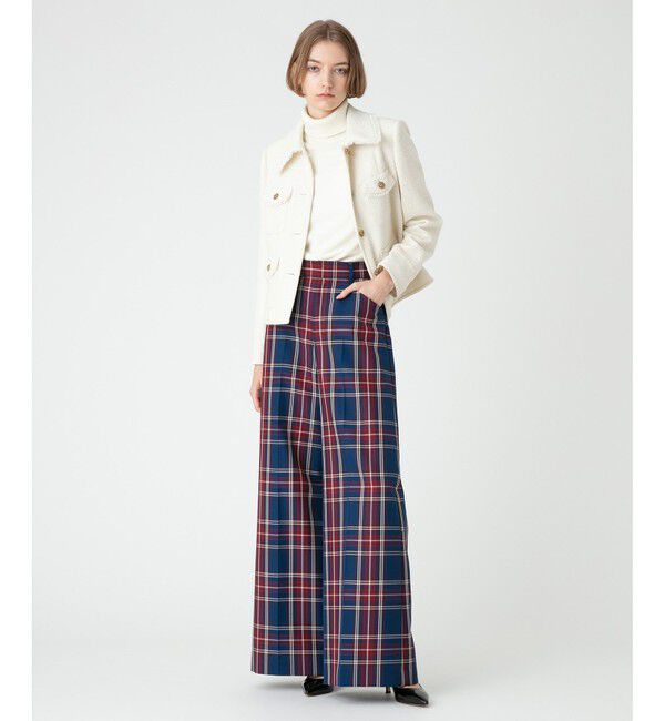 LOULOU WILLOUGHBY「【LOULOU WILLOUGHBY】ツイードステンカラージャケット」|その他|