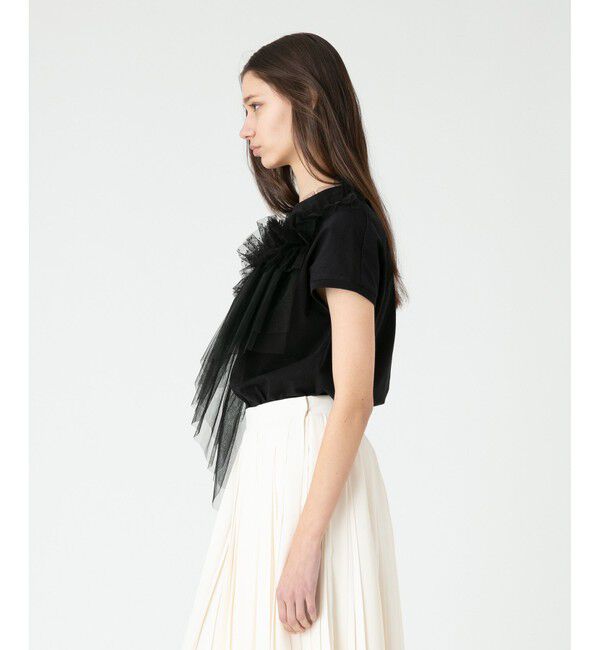 LOULOU WILLOUGHBY「【LOULOU WILLOUGHBY】チュールビスチェTシャツ」|Tシャツ・カットソー|