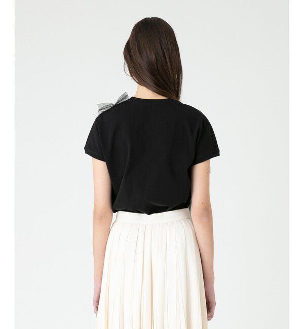 LOULOU WILLOUGHBY「【LOULOU WILLOUGHBY】チュールビスチェTシャツ」|Tシャツ・カットソー|