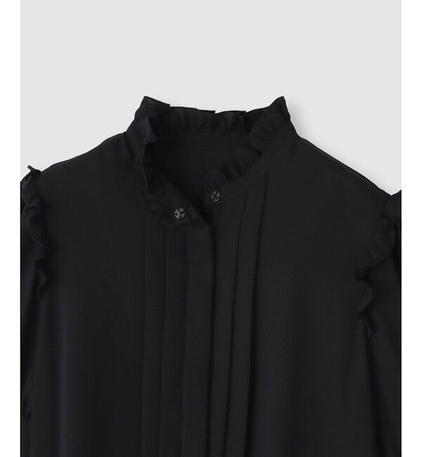 LOULOU WILLOUGHBY「◇ 【LOULOU WILLOUGHBY】アムンゼンプチフリルブラウス」|シャツ・ブラウス|