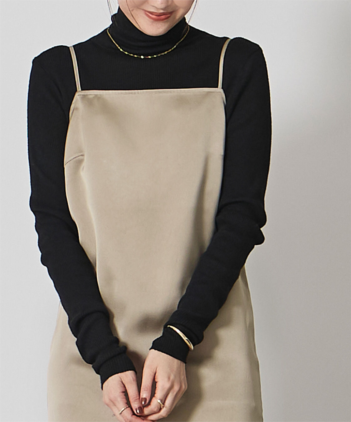 ur's「サテンキャミソールワンピース」|ワンピース|