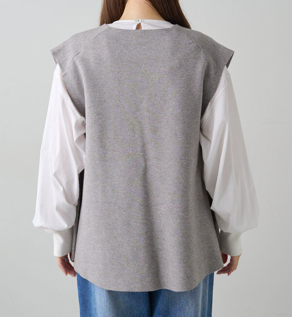  「ミラノリブニットベスト」|ニット・セーター|