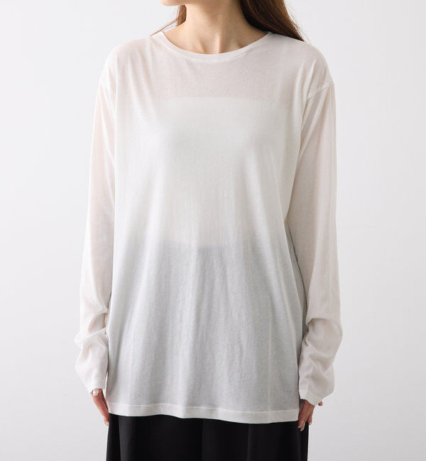  「【リバイバル】コットンシアークルーネックカットソー」|Tシャツ・カットソー|