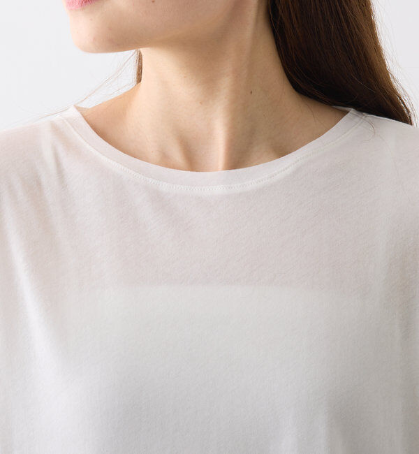  「【リバイバル】コットンシアークルーネックカットソー」|Tシャツ・カットソー|