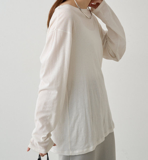  「【リバイバル】コットンシアークルーネックカットソー」|Tシャツ・カットソー|