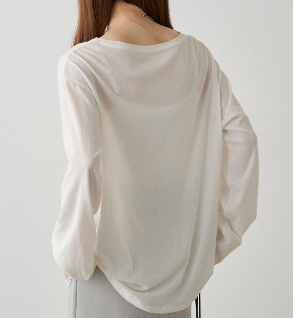  「【リバイバル】コットンシアークルーネックカットソー」|Tシャツ・カットソー|