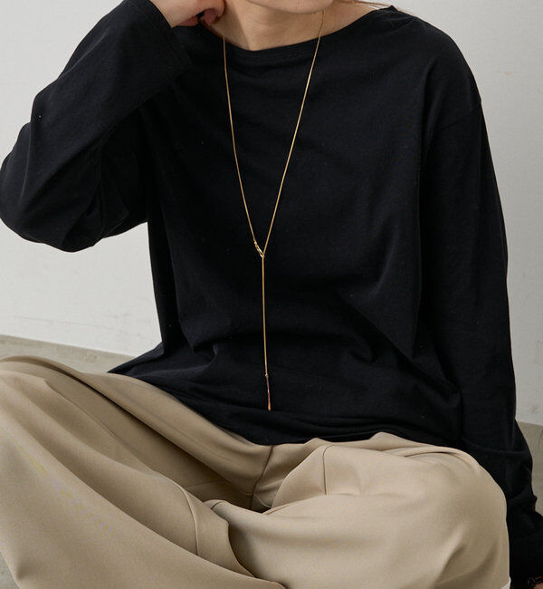  「【リバイバル】コットンシアークルーネックカットソー」|Tシャツ・カットソー|