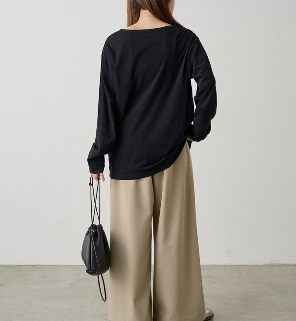  「【リバイバル】コットンシアークルーネックカットソー」|Tシャツ・カットソー|