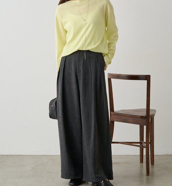  「【リバイバル】コットンシアークルーネックカットソー」|Tシャツ・カットソー|