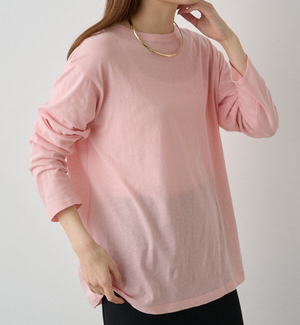  「【リバイバル】コットンシアークルーネックカットソー」|Tシャツ・カットソー|