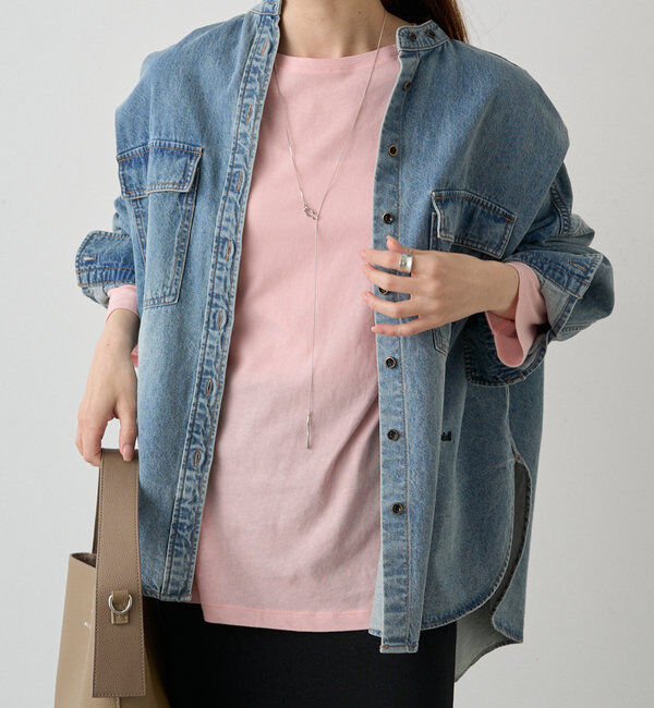  「【リバイバル】コットンシアークルーネックカットソー」|Tシャツ・カットソー|