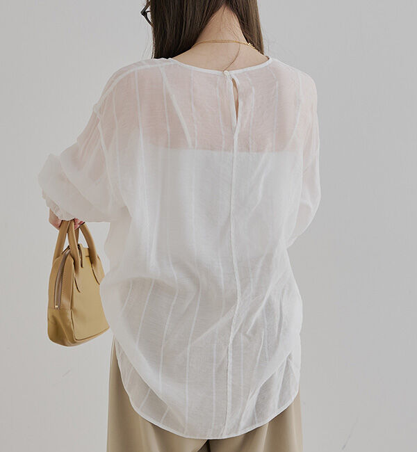  「【新色登場】レイヤードプルオーバーブラウス」|プルオーバー|