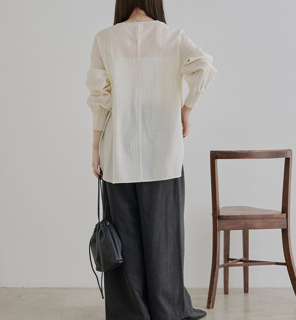  「【新色登場】レイヤードプルオーバーブラウス」|プルオーバー|