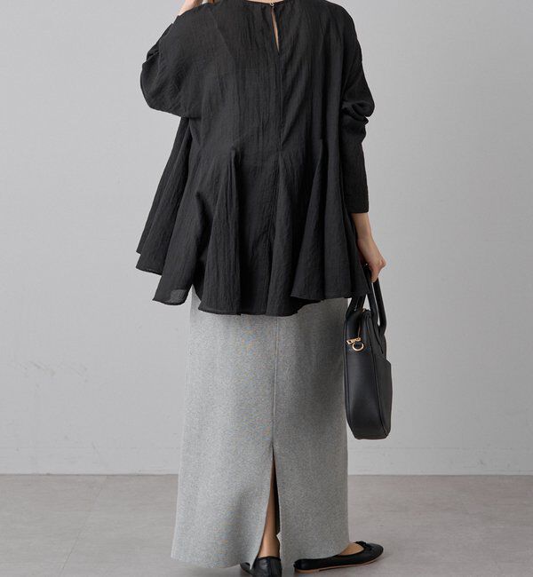  「シアーペプラムブラウス」|プルオーバー|