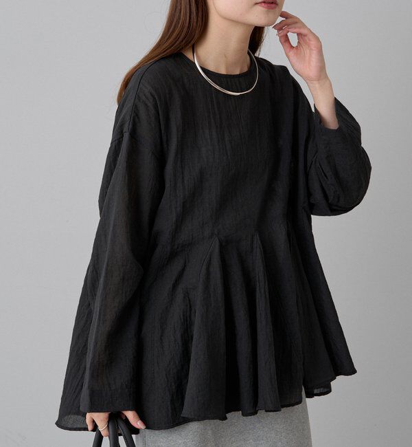  「シアーペプラムブラウス」|プルオーバー|