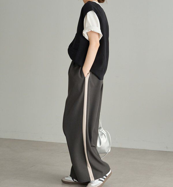  「【Du noir】ニットジレベスト」|ニット・セーター|