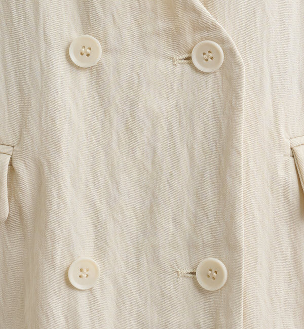  「【リバイバル】ノーカラーダブルデザインジレベスト」|ダウンベスト・ベスト|