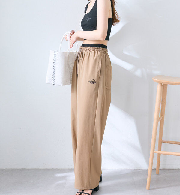  「【WEB限定/水陸両用】ナイロンストレッチパンツ」|スポーツ|