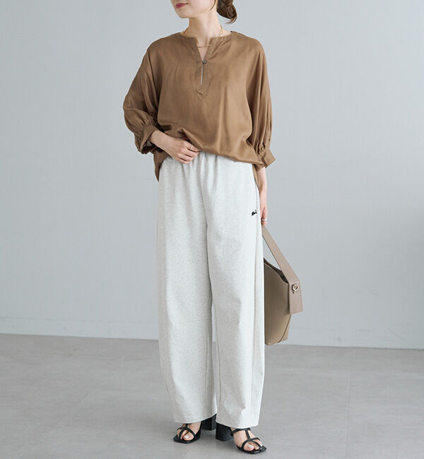  「バックラッフルスキッパーシアーブラウス」|シャツ・ブラウス|