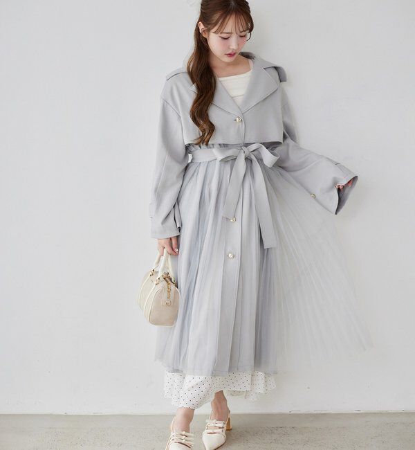  「チュールトレンチコート」|その他|