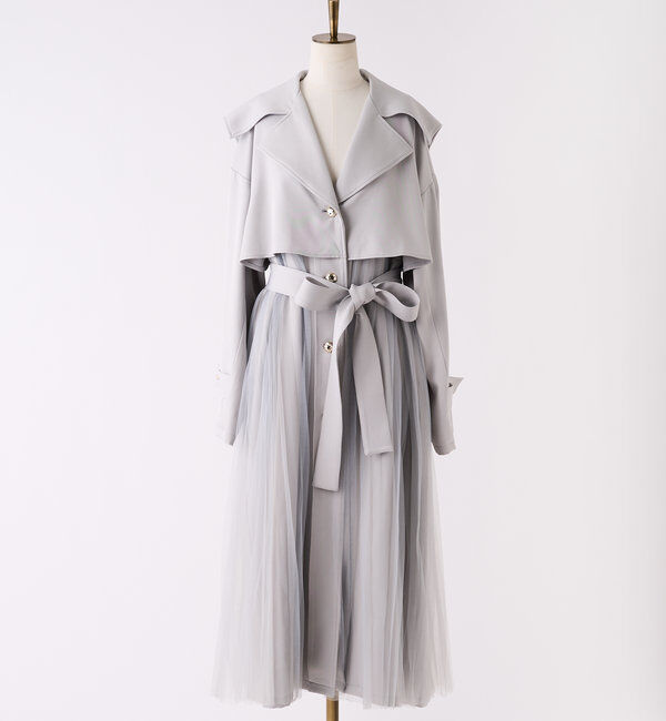  「チュールトレンチコート」|その他|