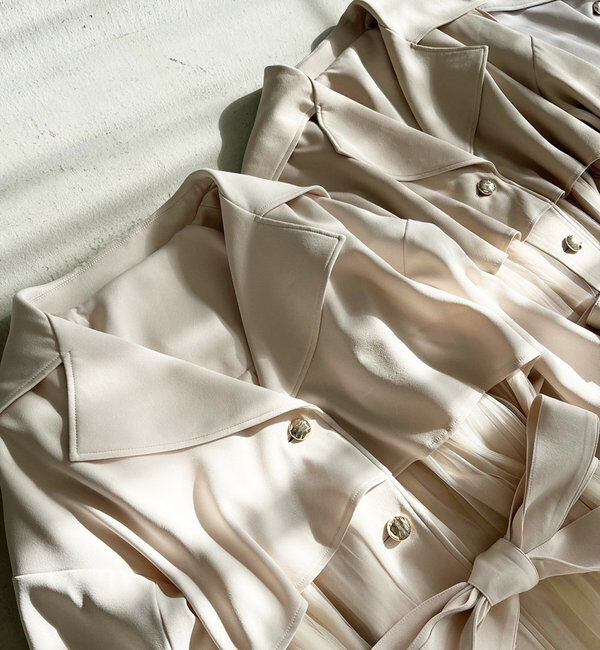  「チュールトレンチコート」|その他|