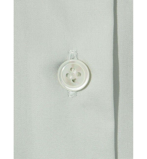 MIDIUMISOLID「MIDIUMISOLID for Ladies スリットスリーブチュニックシャツ」|シャツ・ブラウス|