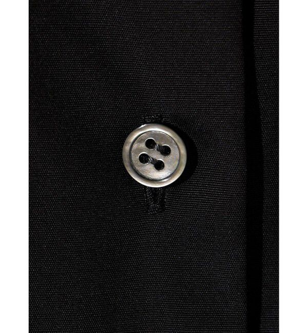 MIDIUMISOLID「MIDIUMISOLID for Ladies スリットスリーブチュニックシャツ」|シャツ・ブラウス|