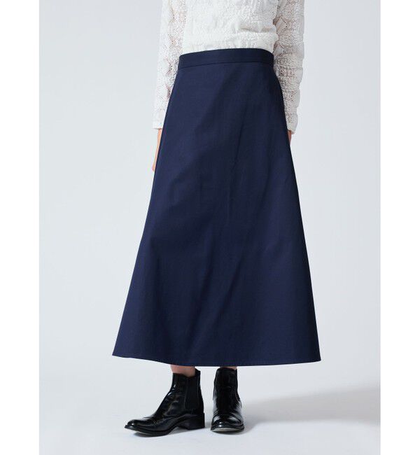 mizuiro ind「mizuiro ind フレアロングスカート」|スカート|