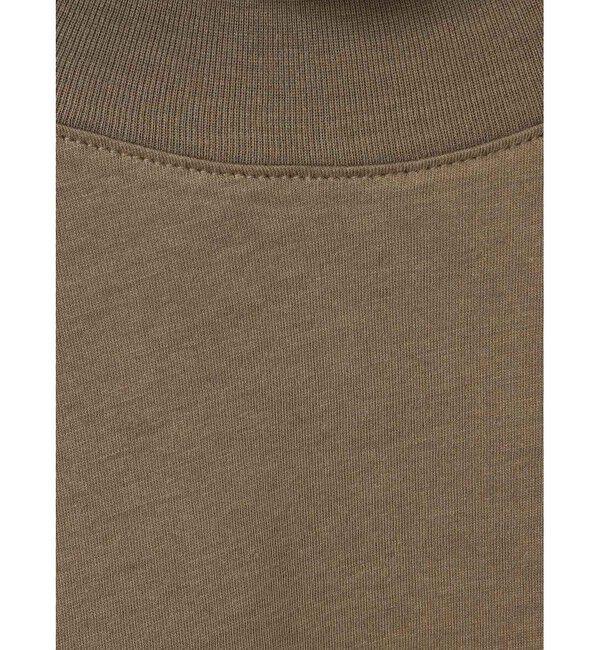 MidiUmi「MidiUmi ハイネックリブTシャツ」|Tシャツ・カットソー|