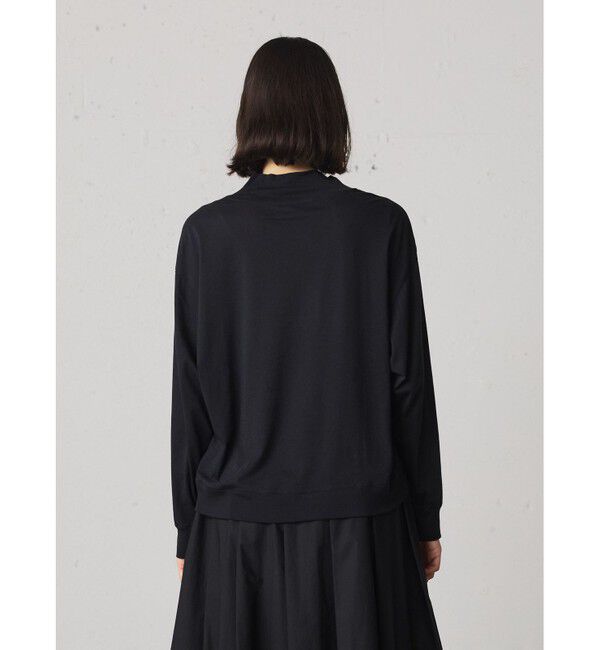 MidiUmi「MidiUmi ハイネックリブTシャツ」|Tシャツ・カットソー|