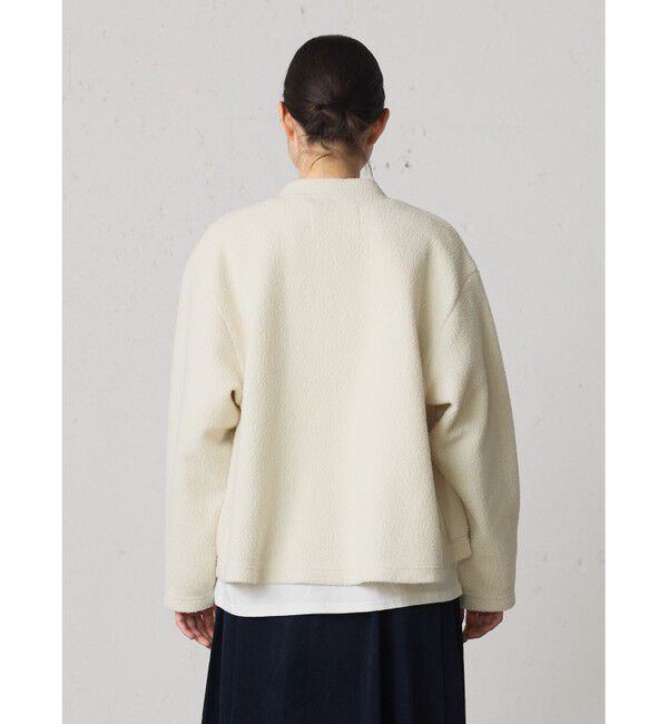 MidiUmi「MidiUmi ボアショートジャケット」|テーラードジャケット|