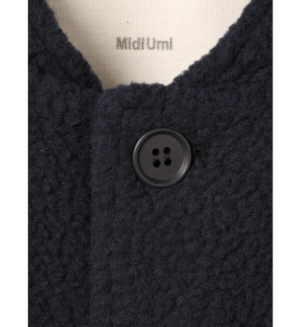 MidiUmi「MidiUmi ボアショートジャケット」|テーラードジャケット|