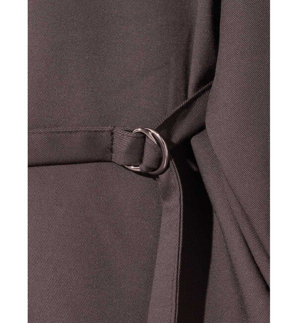 MIDIUMISOLID「MIDIUMISOLID for Ladies ベルト付きシャツ(MODE)」|シャツ・ブラウス|