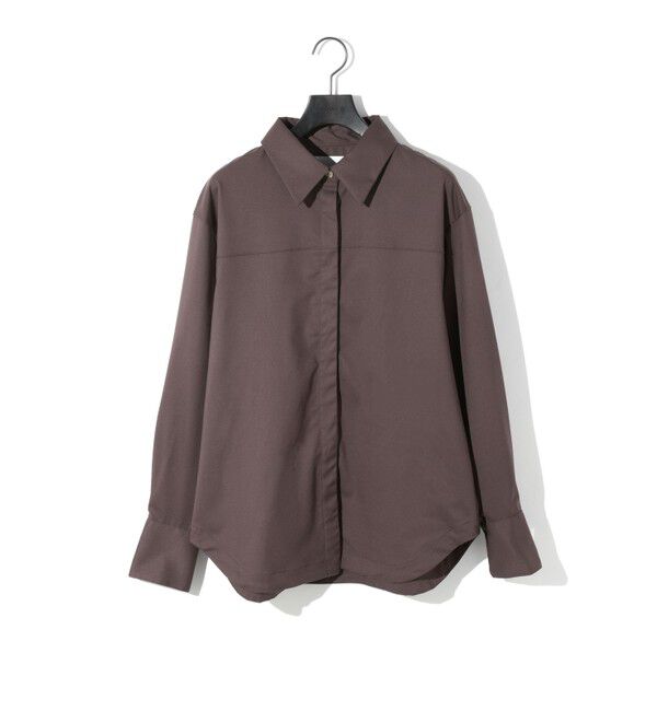 MIDIUMISOLID「MIDIUMISOLID for Ladies ベルト付きシャツ(MODE)」|シャツ・ブラウス|