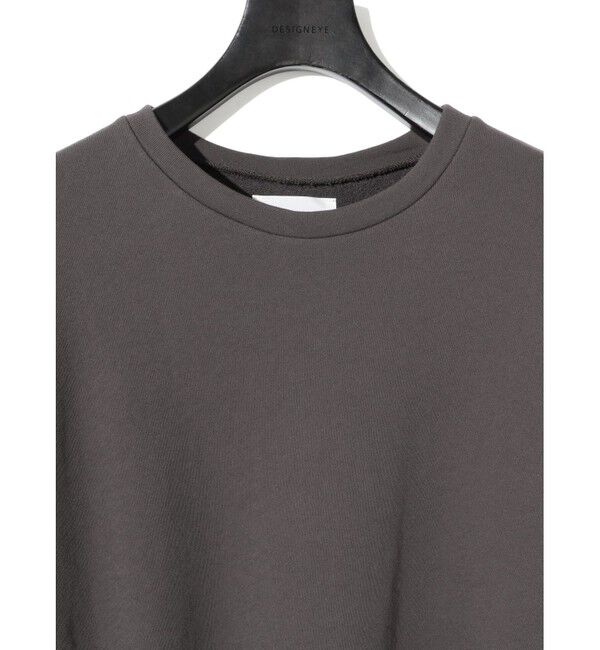 MIDIUMISOLID「MIDIUMISOLID for Ladies スウェットショートプルオーバー」|Tシャツ・カットソー|