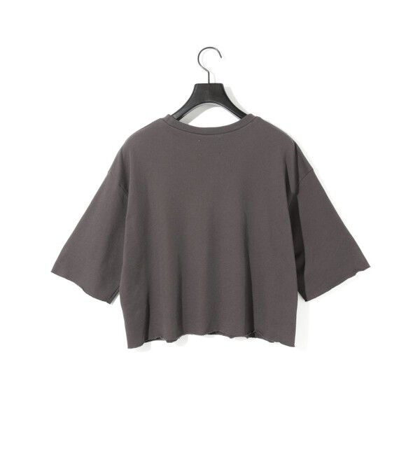 MIDIUMISOLID「MIDIUMISOLID for Ladies スウェットショートプルオーバー」|Tシャツ・カットソー|