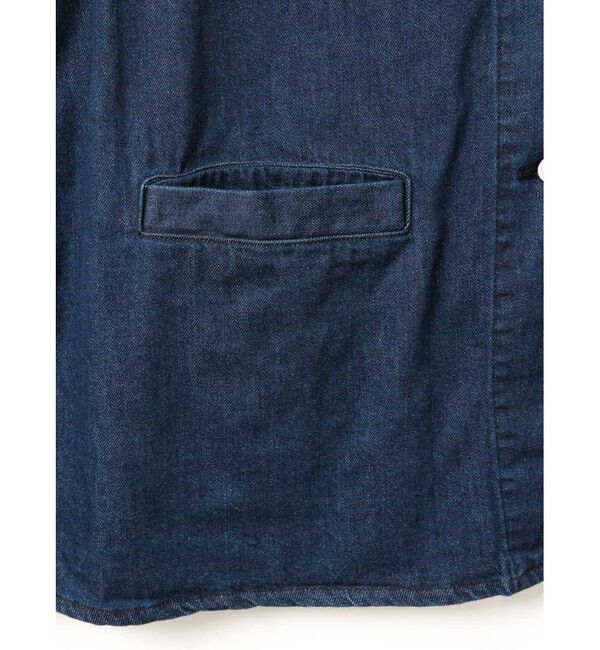 mizuiro ind「mizuiro ind デニムベスト」|ベスト・ジレ|