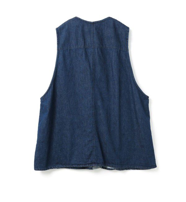 mizuiro ind「mizuiro ind デニムベスト」|ベスト・ジレ|