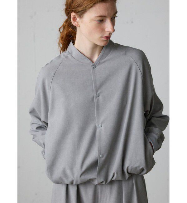 MidiUmi「MidiUmi シャツジャケット」|テーラードジャケット|