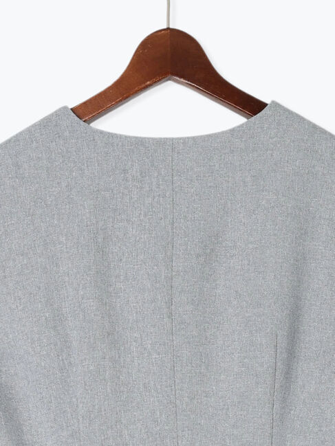 Te chichi「ファブリックアソートペプラムジレ」|ダウンベスト・ベスト|