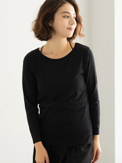 Te chichi「ヘルスヒートインナー(クルーネック)」|Tシャツ・カットソー|