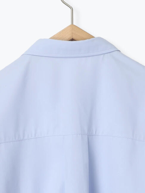 Samansa Mos2 blue「【イージーケア】マルチスタイルシャツ」|シャツ・ブラウス|