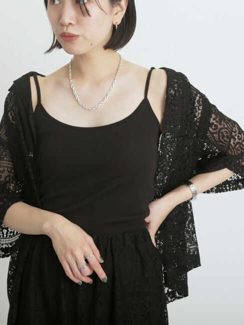 sm2rhythm「レースオープンシャツ」|シャツ・ブラウス|