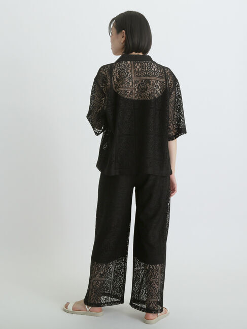 sm2rhythm「レースオープンシャツ」|シャツ・ブラウス|